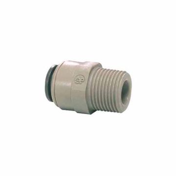 Water Filter Fitting 3/8" Push Fit x 1/2" Male