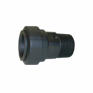 Water Filter Fitting 1/4" Push Fit x 1/4" Male