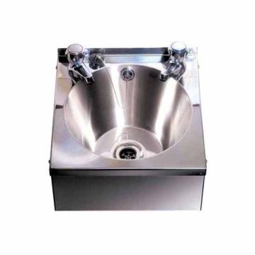 Van 0001 Steel Basin with Apron Support & Waste 290 x 290