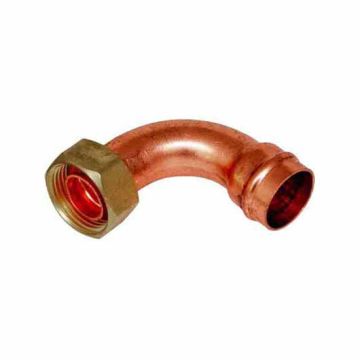 15mm x 1/2" Solder Ring Bent Tap Connector - CLS63