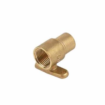 Strapped Brass Cooker Coupling - 15mm End Feed x 1/2" FI BSP