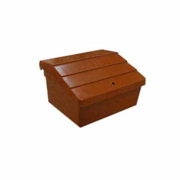 Brown Semi Concealed Meter Box