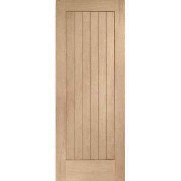 XL Oak Veneered Suffolk M&T External Door