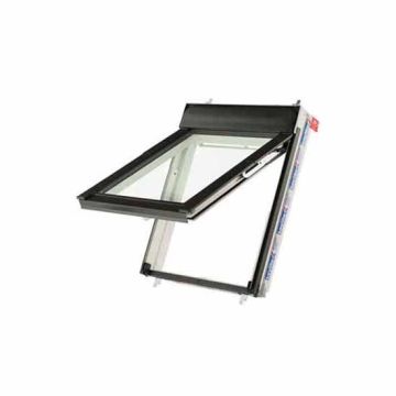 Keylite White Polyurethane Paint Top Hung Fire Escape Roof Window Hi-Therm