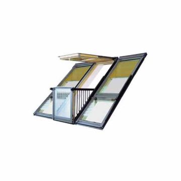 Velux GDL SK0L322 CABRIO Balcony Set c/w Double Side Lights To Suit Slate