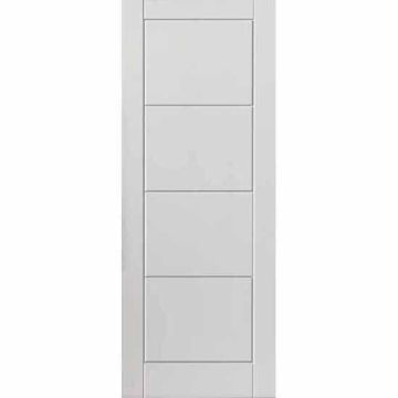 JBK Quattro White Primed Internal Panel Door