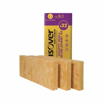 Isover Cavity Wall Insulation (CWS 032) - 1200 x 455mm