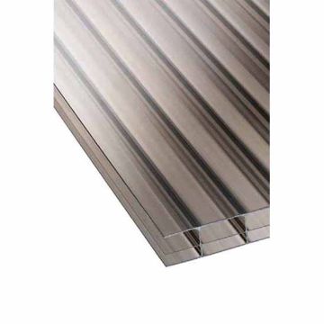 Corotherm Twinwall Bronze Polycarbonate Sheet 10mm