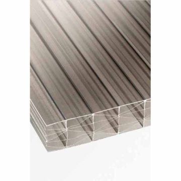 Corotherm 7Xwall Bronze Polycarbonate Sheet - 25mm