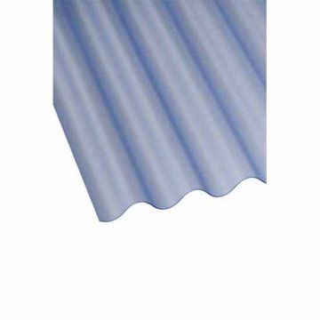 Corolux Miniature Profile PVC Corrugated Roof Sheet - Clear