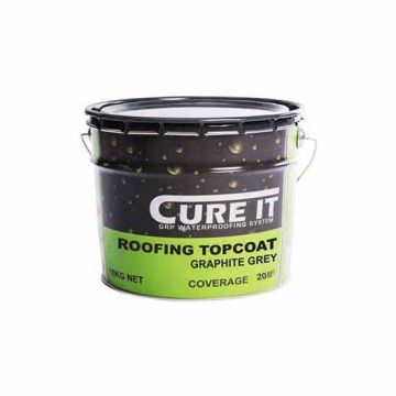 Cure-It TOPCUREIT 10kg GRP Roofing Top Coat 