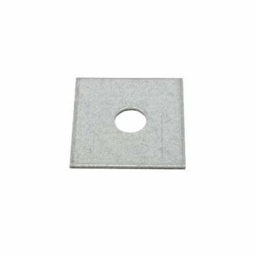 50 x 50 x 3mm M12 Sq Plate Washer - BZP