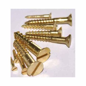 Brass Countersunk Slotted Screw