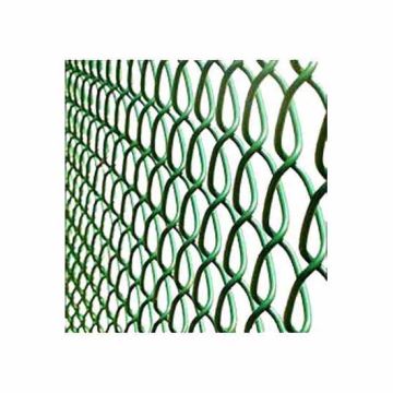 Green PVC Coated Chain Link Fencing - 25 metres