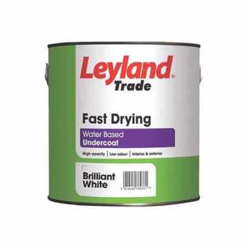 PPG Leyland Brilliant White Fast Drying Undercoat (Water Based)