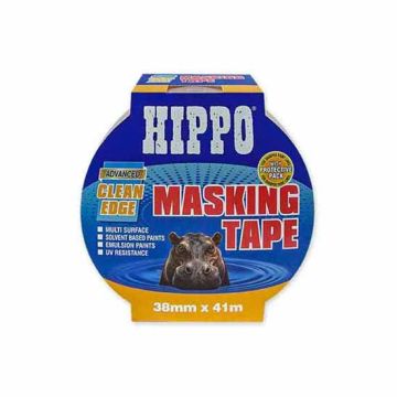 Hippo Clean Edge Masking Tape - 41 Metre Roll
