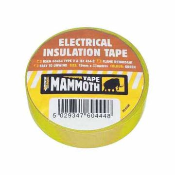 Everbuild Mammoth Electrical Insulation Tape - 33 metres x 19mm