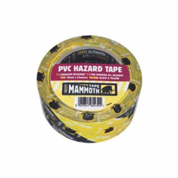 Everbuild PVC Hazard Tape - 50mm