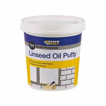 Everbuild Brown Linseed Oil Putty