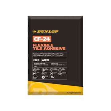 Dunlop CF-24 Flexible Tile Adhesive 20Kg
