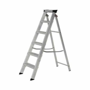 Youngman EN131 Professional Aluminium Builders Step Ladder
