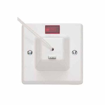 Contactum White Shower Ceiling Switch