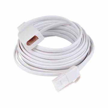 White Telephone Extension Cord