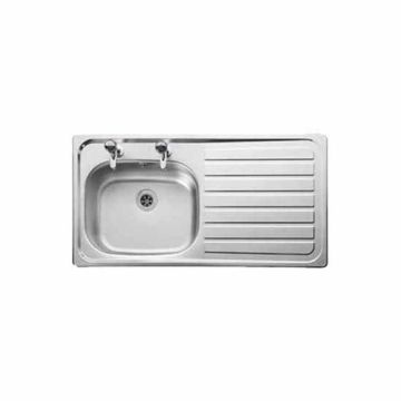 Leisure Line LN95 950mm x 508mm Inset Sink Top with 2 Tap Holes