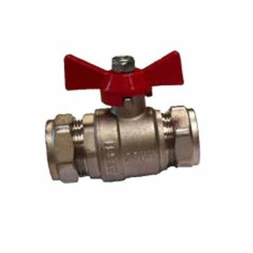 Butterfly Red Handle Isolator Valve
