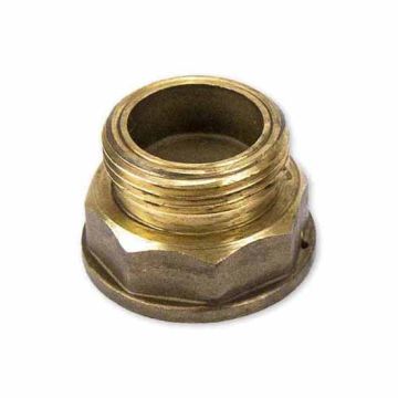 Brass Gas Meter Blank Sealing Adaptor including Washer