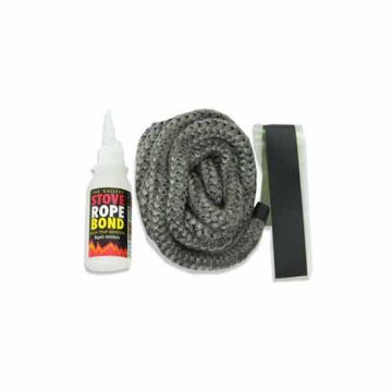 2.5 Metre Black Rope Pack c/w Glue