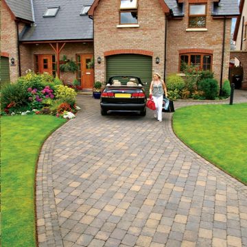 Tobermore Tegula Trio Paving Pack - 13.65m² Project Pack