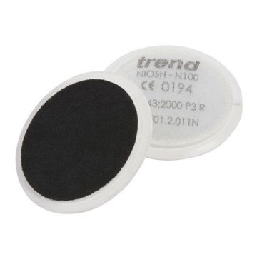 Trend Stealth/3 Air Stealth Mask P3 Replacement HEPAC Nuisance Filter - 2 Pack
