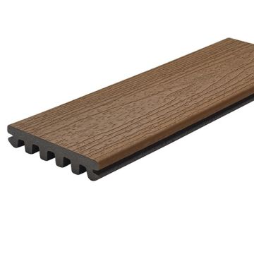 Trex Enhance Basics Composite Decking Board - Saddle (Grooved Edges)