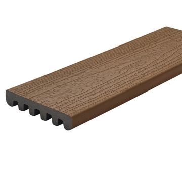 Trex Enhance Basics Composite Decking Board - Saddle (Solid Edges)