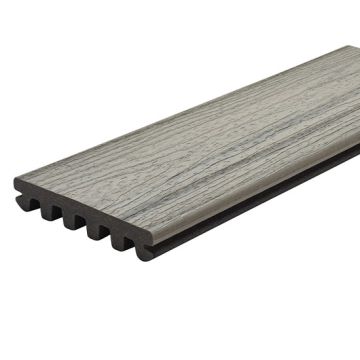 Trex Enhance Naturals Composite Decking Board - Foggy Wharf (Grooved Edges)