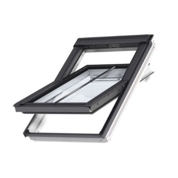 Velux GGL SD5J2 Conservation White Paint Roof Window & Recessed Tile Flashing - Outside