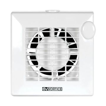 Vortice Punto - M - 4 Inch Humidstat Fan with Timer - 11603