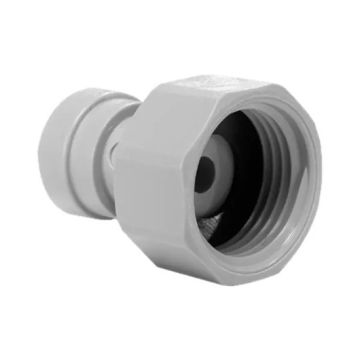 John Guest Water Filter Fitting - 3/8" Push Fit x 3/4" Female BSP 