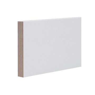 White Primed PSE Square Edged MDF Moulding - 5400 x 18mm