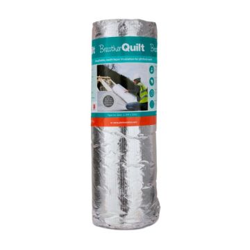 YBS BreatherQuilt Multilayer Foil Insulation - 10 x 1.2 Metres