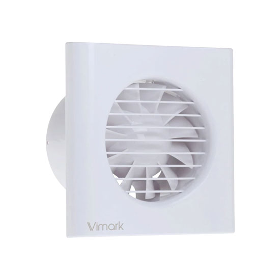 Vimark 4600 4" White Extractor Fan - No Timer