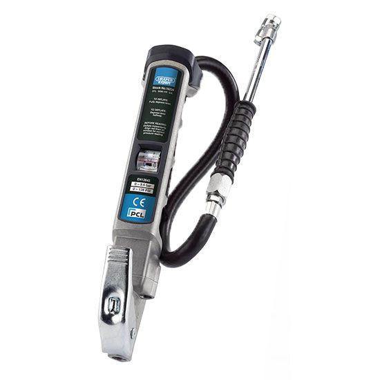 Draper 16234 Hi-Flo Air Line Inflator with Twin Open Ended Connector