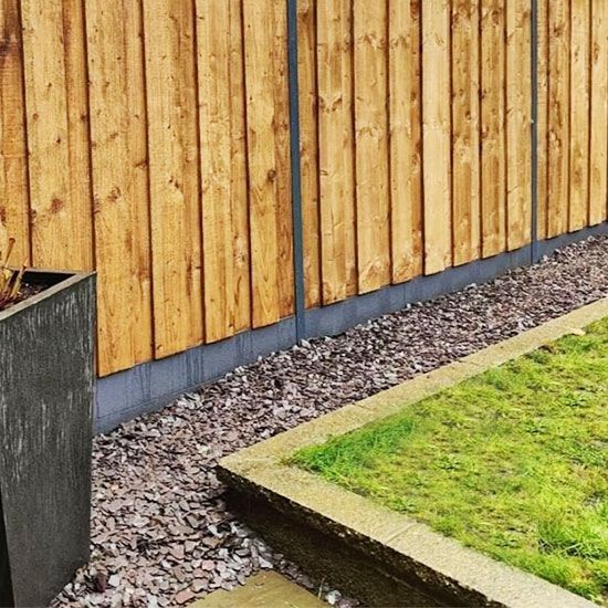 Durapost Gravel Board 1833mm x 150mm (Stackable - Use Reinforcing Rods)