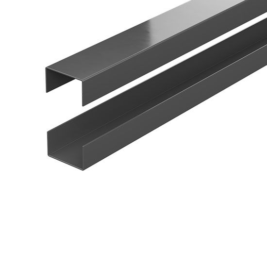 Durapost Top & Bottom Rail Pack to Suit Urban Slatted Fence Panel