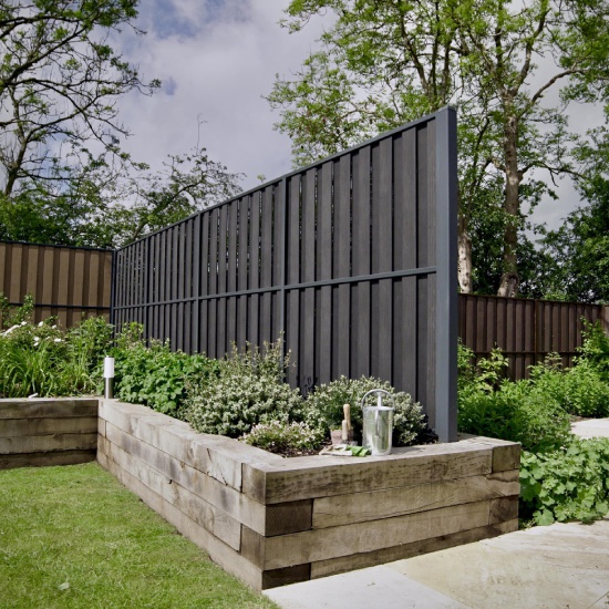 Durapost Vento Vertical Composite Fence Panel Slats - 1795 x 125 x 10.5mm (Pack of 8)