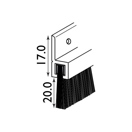 Easyfix 914mm Brush Strip