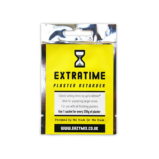 Easymix Extratime Plaster Retarder Sachet - 1 per 25Kg Plaster