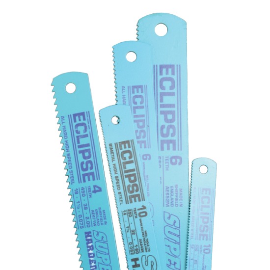 Eclipse AE223R 10TPI HSS All Hard Hacksaw Blade - 14 x 1 x 0.050"