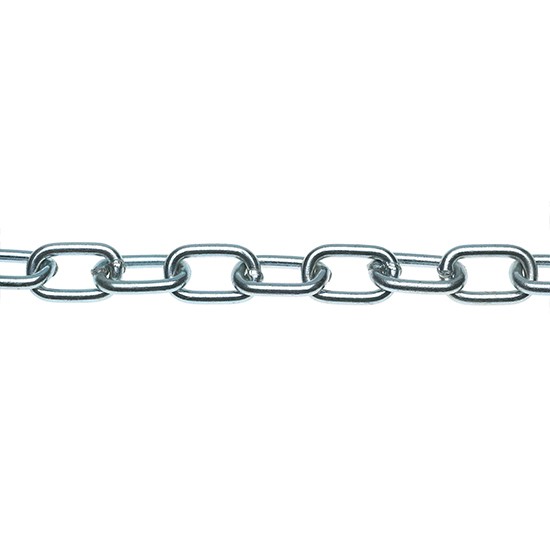 Eliza Tinsley 3442-109 2.5 x 14mm Short Link Chain Zinc Plated - Per Metre